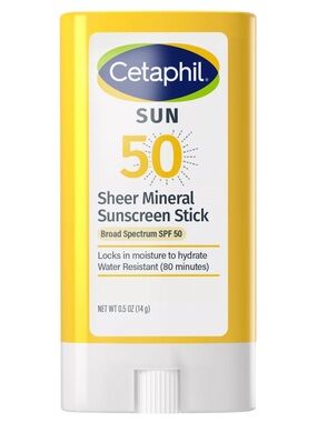 3/$12 Cetaphil Sun Sheer Mineral Sunscreen Stick